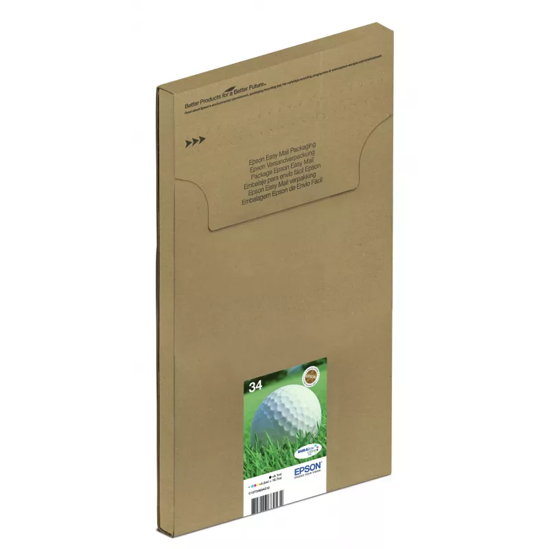Epson Golf ball monipakkaus 4 väriä 34 DURABrite Ultra Ink EasyMail