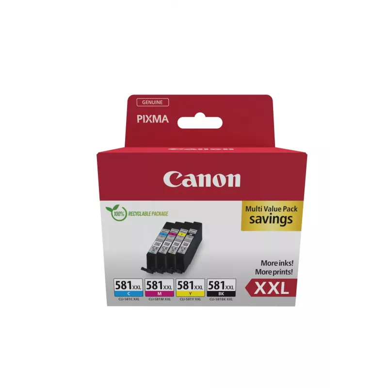 Canon 1998C006 -värikasetti 4 kpl alkuperäinen musta, syaani, magenta, keltainen