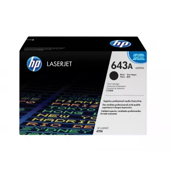 Värikasetti HP 643A Q5950A 13 000 sivua musta
