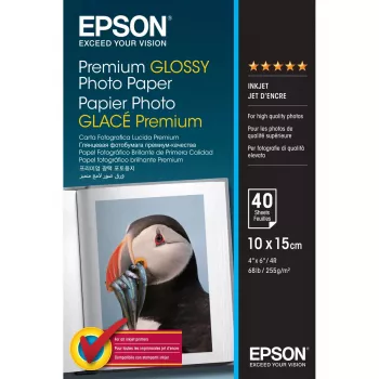 Epson Premium Glossy -valokuvapaperi – 10x15 cm – 40 arkkia