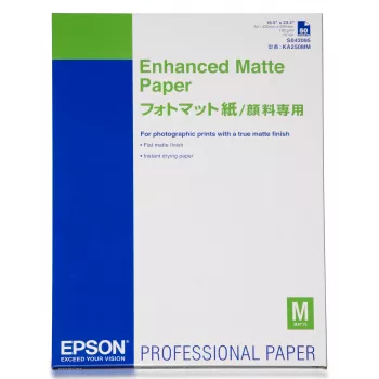 Epson Enhanced Matte Paper, DIN A2, 192 g/m², 50 arkkia, 42 cm, matta, 260 µm, 192 g/m²