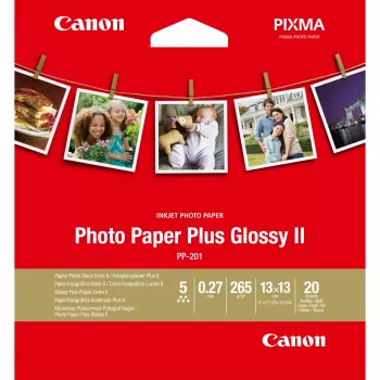 Canon PP-201 Glossy II Photo Paper Plus 13x13 cm – 20 arkkia