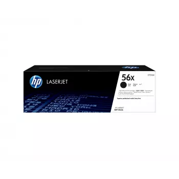 HP 56X suurikapasiteettinen musta alkuperäinen LaserJet-värikasetti