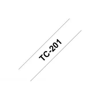 Nauha TC Brother TC-201 musta valkoisella