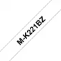 Brother M-K221BZ merkintänauha musta valkoisella