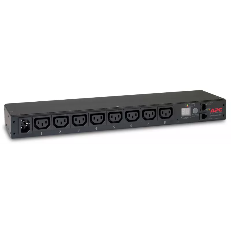 APC AP7820B virranjakoyksikkö (PDU) 8 AC-lähtöä 0U/1U musta