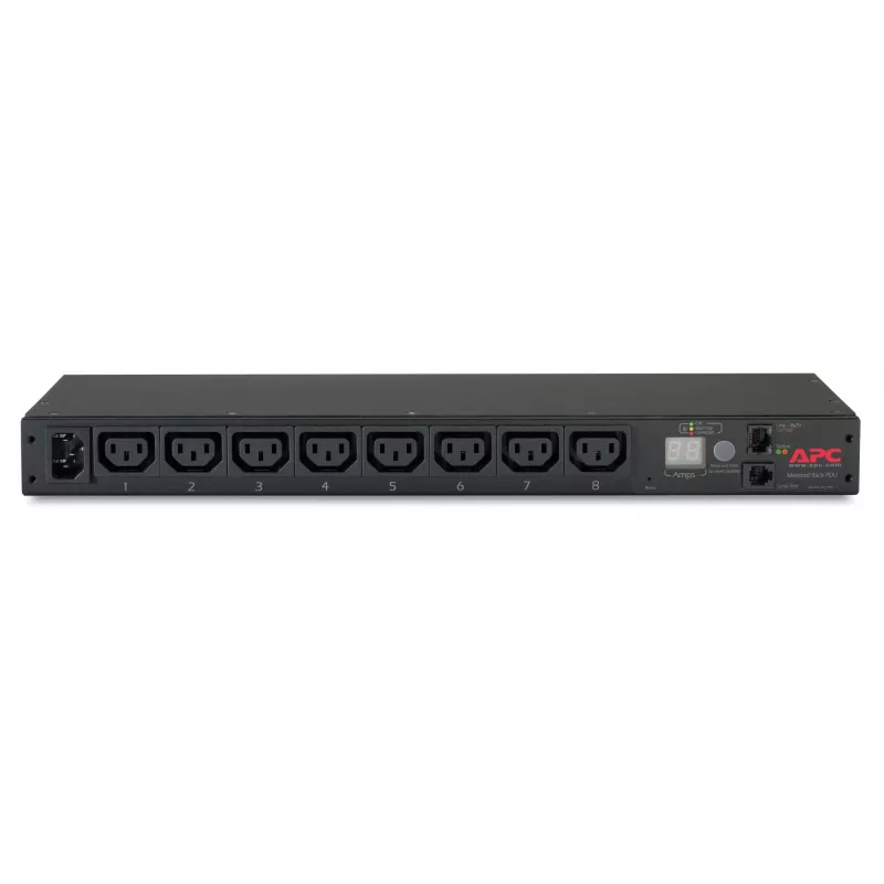APC AP7820B virranjakoyksikkö (PDU) 8 AC-lähtöä 0U/1U musta