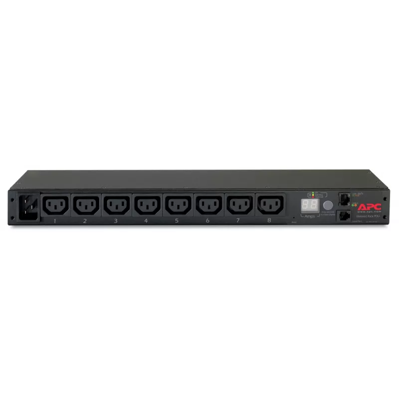 APC AP7821B virranjakoyksikkö (PDU) 8 AC-pistorasiaa 0U/1U musta