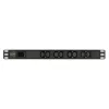 APC Easy Rack PDU, Basic, 1U, 1-vaihe, 3,7 kW, 230 V, 16 A, 8 x C13 -lähtöä, IEC60320 C20 -tulo