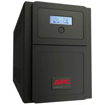 APC Easy UPS 1-vaihe Line Interactive, 1500VA, Tower, 230V, 6 IEC C13 -lähtöä, AVR, kuivakontakti, LCD, ilman verkkokorttitukea