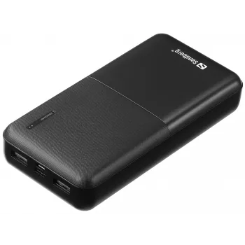 Kannettava varavirtalähde Sandberg Saver Powerbank 20000, 20000 mAh