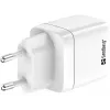 Laturi Sandberg 2in1 1xUSB-C 1xUSB 35W Indoor AC Universal
