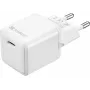 Sandberg USB-C AC -laturi PD20W SAVER, sisäkäyttö, AC, 12 V, 3 A, valkoinen