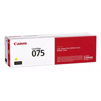 Canon 075 värikasetti 1 kpl alkuperäinen keltainen