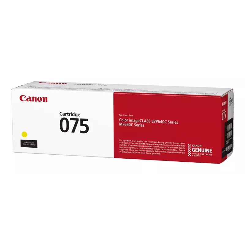 Canon 075 värikasetti 1 kpl alkuperäinen keltainen