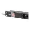 PDU Lanberg PDU-05E-0200-BK 5 AC-pistorasiaa 1U musta