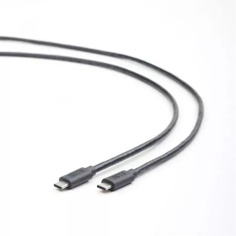 USB-C–USB-C-kaapeli Gembird CCP-USB3.1-CMCM-1M — 1 m, USB 3.2 Gen 1, musta