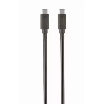 USB-C–USB-C-kaapeli Gembird CCP-USB3.1-CMCM-1M — 1 m, USB 3.2 Gen 1, musta