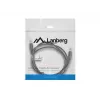 Audiokaapeli LANBERG 3,5 mm pistoke–pistoke 1,2 m musta