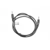 Audiokaapeli LANBERG 3,5 mm pistoke–pistoke 1,2 m musta