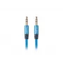 Audiokaapeli LANBERG 3,5 mm pistoke – 3,5 mm pistoke, 2 m, sininen