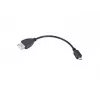 USB 2.0 -kaapeli LANBERG OEM-0006 — USB A – Micro-USB B, 0,15 m, musta