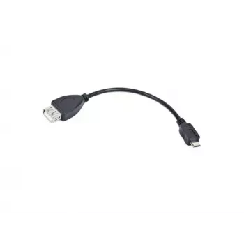 USB 2.0 -kaapeli LANBERG OEM-0006 — USB A – Micro-USB B, 0,15 m, musta