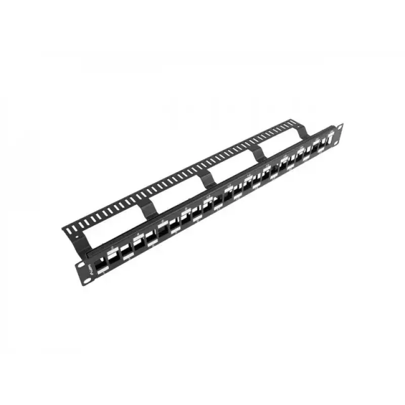 Patchpanel 1U Lanberg PPKS-1224-B