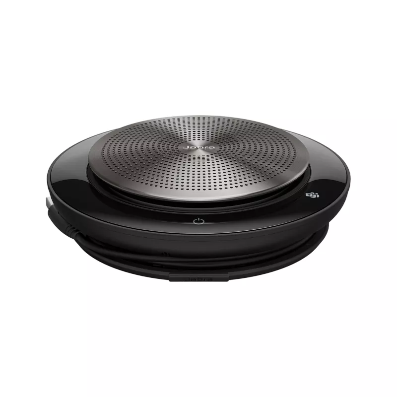 Jabra Speak 750 MS Teams, universaali, musta, hopea, 30 m, 70 dB, 0,9 m, kosketus