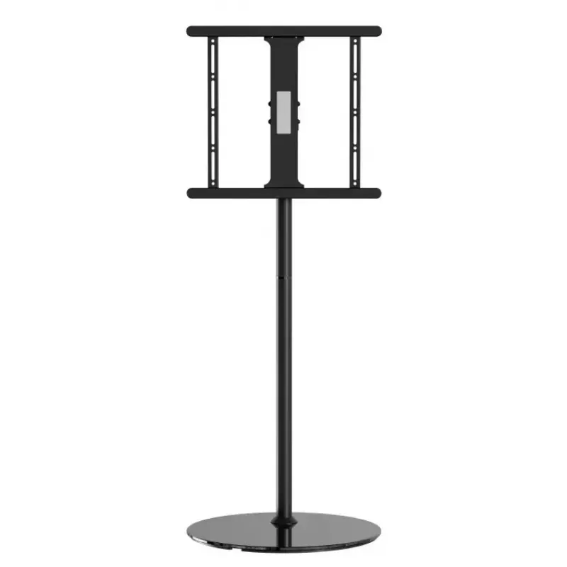 Gembird TVS-65S-02 kääntyvä television lattiajalusta, 32–65 tuumaa, 35 kg, musta