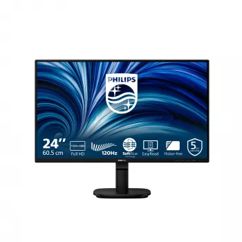 Philips 2000 series 24B2N2200/00 tietokonenäyttö 60,5 cm (23,8 tuuman) 1920 x 1080 pikseliä Full HD LCD musta