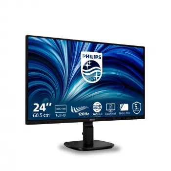 Philips 2000 series 24B2N2200/00 tietokonenäyttö 60,5 cm (23,8 tuuman) 1920 x 1080 pikseliä Full HD LCD musta