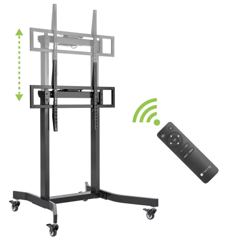 Techly ICA-TR68M TV-seinäteline/jalusta 2,54 m (100 tuuman) musta