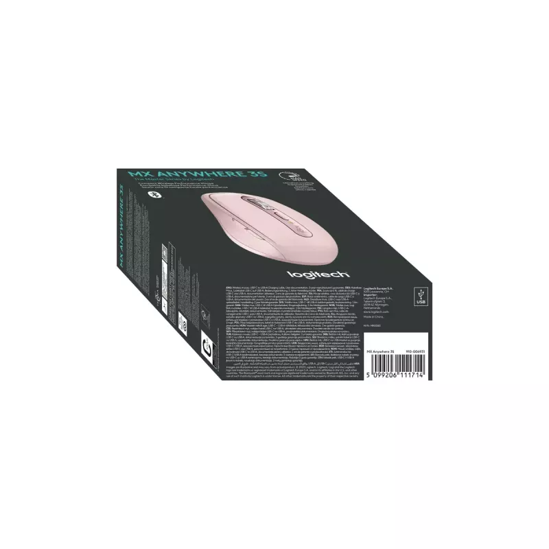 Logitech MX 3S -hiiri Pink USB Optinen