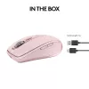Logitech MX 3S -hiiri Pink USB Optinen