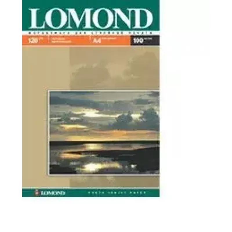 Lomond 0102003 mustesuihkuvalokuvapaperi matta 120 g/m² A4 100 arkkia