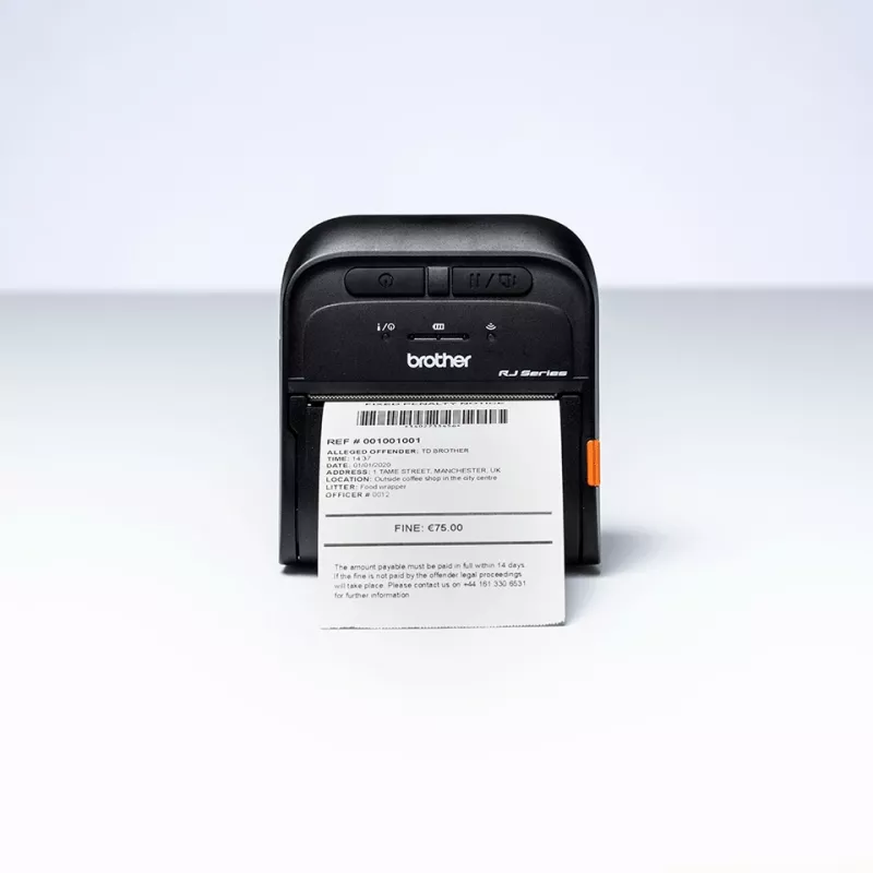 Brother RJ-3055WB tarratulostin 203 x 203 DPI 101,6 mm/s johdollinen & langaton Wi-Fi Bluetooth