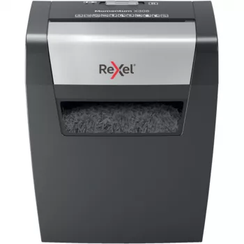 Rexel Momentum X308 ristisilppuri paperisilppuri P3, partikkelisilppu, 5 x 42 mm, 15 L, 100 arkkia, 70 dB, painikkeet