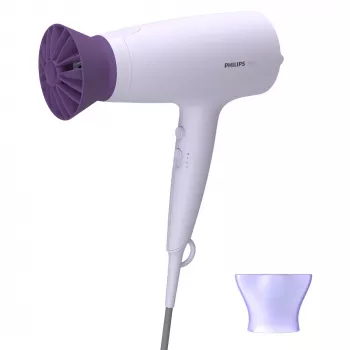 Hiustenkuivaaja Philips BHD341/10 2100 W, violetti, 6 nopeutta, 6 lämpötilatasoa, kylmäasetus, muotoilusuutin