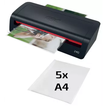GBC 240 Home Office A4 -laminointilaite, 24 cm, kuumalaminointilaite, 2 min, 400 mm/min, 0,5 mm, A4