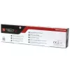 Techly 023776 19 tuuman 1U Rack PDU, 12x C13, C20-pistoke, kytkin, 2 m, musta
