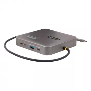 StarTech.com USB-C-telakointiasema, Dual 4K 60Hz HDMI, yhteensopiva Macbook Pro (M1/M2/M3/M4) ja Windows, USB-A/USB-C 10Gbps-keskitin, 100W Power Delivery, GbE, SD, 56cm kaapeli