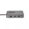 StarTech.com USB-C-telakointiasema, Dual 4K 60Hz HDMI, yhteensopiva Macbook Pro (M1/M2/M3/M4) ja Windows, USB-A/USB-C 10Gbps-keskitin, 100W Power Delivery, GbE, SD, 56cm kaapeli