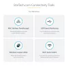 StarTech.com USB-C-telakointiasema, Dual 4K 60Hz HDMI, yhteensopiva Macbook Pro (M1/M2/M3/M4) ja Windows, USB-A/USB-C 10Gbps-keskitin, 100W Power Delivery, GbE, SD, 56cm kaapeli