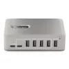 StarTech.com 10-porttinen USB-C-keskitin - 8x USB-A/2x USB-C - itsetehosteinen 65W virtalähteellä - USB 3.1 10Gbps - pöytä-/kannettavan USB-keskitin USB-IF-sertifioidulla 3ft lukittavalla kaapelilla, USB C -keskitin