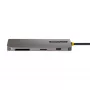 StarTech.com USB-C-moniporttisovitin – 4K 60Hz HDMI-video, 3-porttinen 5Gbit/s USB-A-keskitin, 100W USB Power Delivery -läpivienti/GbE/SD/MicroSD, 30cm kaapeli, kannettava kannettavan telakointiasema