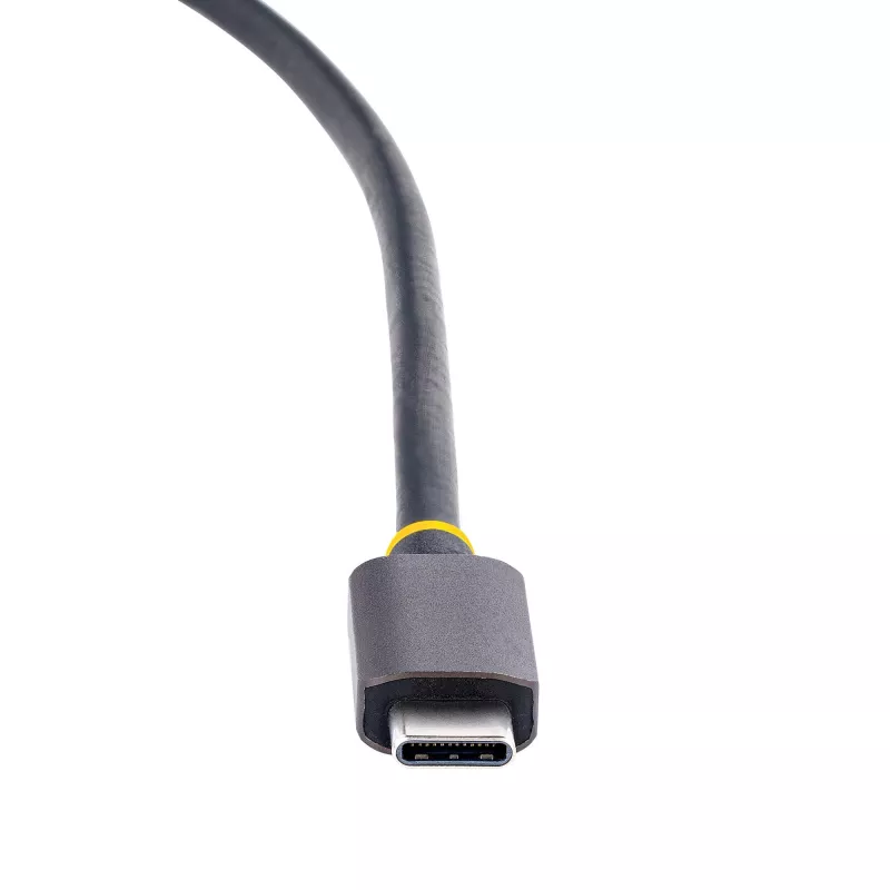 StarTech.com USB-C-moniporttisovitin, Dual-HDMI-video, 4K 60Hz, 2x 5 Gbit/s USB-A-keskitin, 100 W Power Delivery -läpivienti/GbE/SD/MicroSD, 30 cm kaapeli, matkatelakka, kannettavan telakointiasema