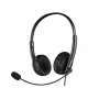 Sandberg 2in1 Office -headset 3,5 mm + USB, johdollinen, toimisto/callcenter, 20 - 20000 Hz, 110 g, kuulokkeet, musta
