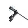 Sandberg Streamer USB -klipsimikrofoni, lavalier-/kiinnitettävä mikrofoni, -38 dB, 50 - 18000 Hz, 16 bit, 48 kHz, 84 dB