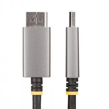 StarTech.com 2 m DisplayPort - HDMI -adapterikaapeli, 8K 60Hz, 4K 144Hz, HDR10, DP 1.4 - HDMI 2.1 -aktiivinen videomuunnin, DisplayPort-pöytäkone HDMI-näyttöön, M/M - DisplayPort-HDMI-kaapeli